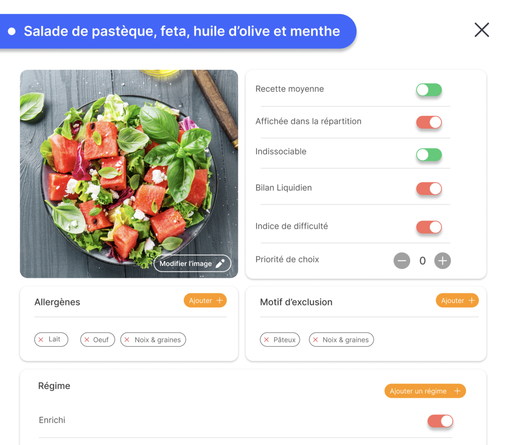 Nutriciel, solution digitale de gestion médicalisée des repas